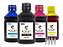 4x 250ml Tinta Compatível Impressora Epson L395 L3110 L3150 - Imagem 2