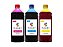 3 Refil Color Tinta Compatível Epson L375 L395 L3110 L3150 - Imagem 3