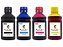 Kit 1l Refil Tinta Compatível Epson Tx133 Tx135 Xp241 Xp431 - Imagem 3