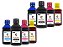 8x 250ml Tinta Compatível Impressora Epson L395 L3110 L3150 - Imagem 3
