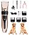 KIT MÁQUINA DE TOSA ROSÉ RECARREGÁVEL PARA PETS - 83204-1 - Imagem 1