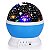 Luminária Projetora Estrela Base Azul 360° Decorativa Quarto Efeitos Cosmos  - 82399 - Imagem 1