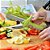 Tesoura 6 Em 1 Fatiador De Legumes Verduras Clever Cutter - Imagem 2
