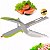 Tesoura 6 Em 1 Fatiador De Legumes Verduras Clever Cutter - Imagem 1