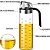 Dispenser Recipiente Garrafa de Vidro 550ml De Azeite Vinagre Pimenta Oleo Molho - 83573 - Imagem 2