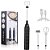 Misturador de Bebidas Mini Batedor Mixer Espumador de Leite Portátil USB Recarregável Preto - Imagem 1