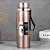 Garrafa Térmica Inox Dourada 1L de Água Café com Infusor - 82158 - Imagem 1