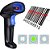 Leitor de Código de Barras a Laser Com fio 1D Barcode Scanner Cabo USB 1,5m - 82790 - Imagem 4