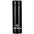 Garrafa Térmica Inox 480ml Com Termômetro Display Led Preto - Imagem 1