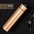 Garrafa Térmica Inox 480ml Com Termômetro Display Led Dourado - Imagem 4