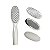 Kit Pedicure Profissional 4 Peças Com Lixa e Escova - Imagem 1