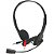 Headset Fone para Computador P2 Duplo para Video Aula Lives - Imagem 1
