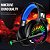 Headset Fone de Ouvido Gamer RGB Black IG-7900 com Fio - Imagem 2