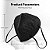 Kit 20 Máscaras Kn95 Proteção 5 Camada Respiratória Pff2 N95 - Imagem 6