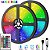Fita Led USB Colorida Rgb 2m Controle Remoto Tv Pc e Monitor - Imagem 1