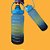 Kit 2 Garrafa 2 Litros e 900ML Grande Com Canudo C/Frases - Imagem 1