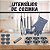 Kit Com 13 Utensílios De Silicone E Aço Inox Profissional Confeitaria - Imagem 1