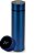 Garrafa Térmica 500ml Com Termômetro Sem Logo Lisa Azul - 82864 - Imagem 1