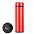 Garrafa Térmica 500ml Com Termômetro Sem Logo Vermelho - 82864 - Imagem 1