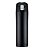 Garrafa Térmica Squeeze Academia Inox 450ml Trava Vácuo Preta - 82981 - Imagem 1