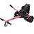 Hoverkart Carrinho para Hoverboard  Rosa  Com Encosto - Imagem 1