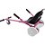 Hoverkart Carrinho para Hoverboard  Rosa  Com Encosto - Imagem 2