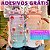 Kit 3 Garrafa Agua Squeeze Galão Adesivos Agua Verde e Roxo - Imagem 3