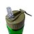 Kit 3 Garrafas Metalizadas 2l 700ml 260ml Com Canudo E Alça Verde - Imagem 3