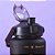 Kit 3 Garrafa Água Academia 2 Litros 2L 900ml 400ml  Canudo Preto - Imagem 8