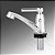 Torneira Lavabo Banheiro Abs Cromada 1/4 Volta - 83233 - Imagem 4