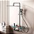 Chuveiro Inox 5 em 1 C/ Ducha Display Digital e Cascata Super Luxo - 83227 - Imagem 4