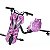 Triciclo Hoverboard Elétrico 8 polegadas Drift 350w 30kmh GALAXIA ROSA - 81926 - Imagem 1