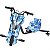 Triciclo Hoverboard Elétrico 8 polegadas Drift 350w 30kmh CAMUFLADO AZUL - 81926 - Imagem 1