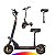 Patinete Elétrico Adulto Scooter Eletrico Off Road 6' 500w com Assento - 81927 - Imagem 3