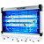 Armadilha Mata Moscas e Insetos Elétrico 110v Uv 20w - 82225 - Imagem 1