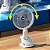 Ventilador Mini Portátil Usb Recarregável Silencioso - 82256 - Imagem 7