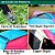 Barraca 3 A 4 Pessoas P/ Camping Parque Acampamento Azul e Amarelo - 83185 - Imagem 8