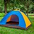 Barraca 3 A 4 Pessoas P/ Camping Parque Acampamento Azul e Laranja - 83185 - Imagem 10