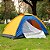 Barraca 3 A 4 Pessoas P/ Camping Parque Acampamento Azul e Laranja - 83185 - Imagem 6