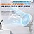 Ventilador Coluna 28w Ydtech 110/220v 3 Velocidades 21cm - 83301 - Imagem 2