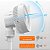 Ventilador Coluna 28w Ydtech 110/220v 3 Velocidades 21cm - 83301 - Imagem 5