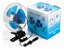 Ventilador Automotivo 24v 8 Pol Caminhão Carro Trailer Cinza - 82254 - Imagem 5