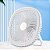 Ventilador Portátil USB C/ Climatizado Luz LED Rosa- 81917 - Imagem 2