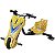 Triciclo Hoverboard Elétrico 8 polegadas Drift 350w 15kmh AMARELO COM TEIAS - 81926 - Imagem 1