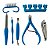 Kit Manicure 7 Peças Para Manicure Pedicure Azul - 82134 - Imagem 3