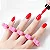 Kit Manicure 7 Peças Para Manicure Pedicure Rosa- 82134 - Imagem 1