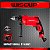 Furadeira De Impacto Elétrica Com Fio 710W Wiseup - 80202 - Imagem 8