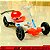 Carrinho Elétrico Kart Infantil Recarregável 220v Vermelho - 82005 - Imagem 9