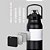 Garrafa Térmica Inox 1200ml com Bico e Alça Verde Escuro - 82884 - Imagem 7