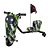Triciclo Hoverboard Elétrico 6,5 polegadas Drift 250w Verde Extreme - 81299 - Imagem 2